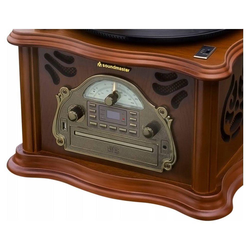 soundmaster plattenspieler nr917 - radio, cd-player, kassette