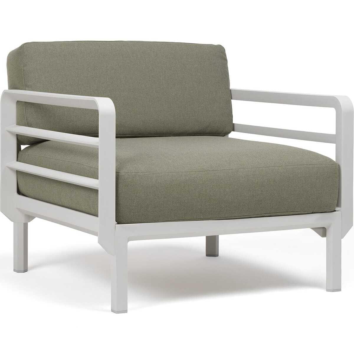 NARDI outdoor Gartensessel Maximo weissgrau