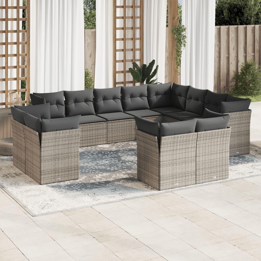 VidaXL Garten sofagarnitur poly-rattan