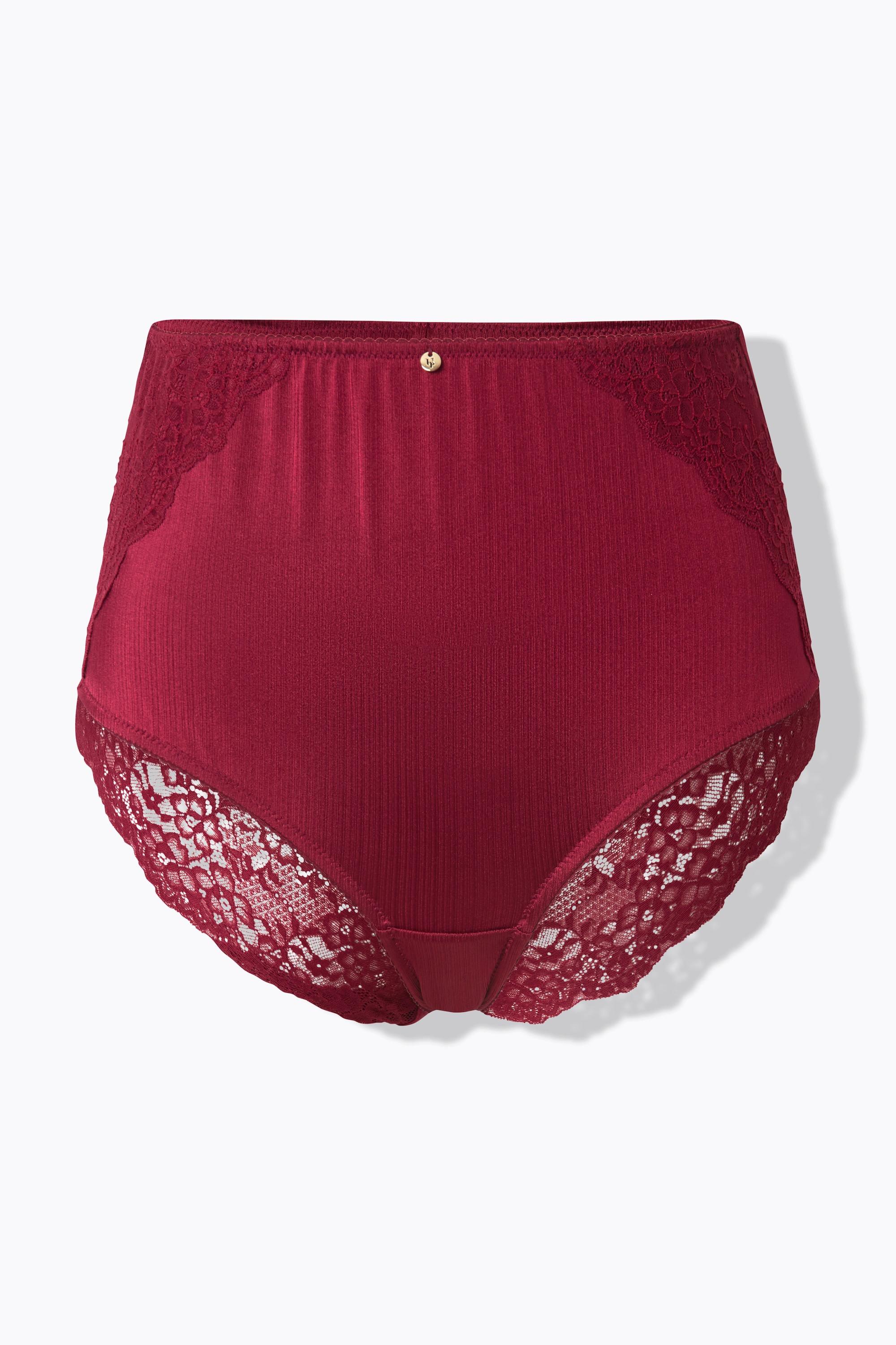 Ulla Popken Maxislip, Satin, Spitzen-Rückseite