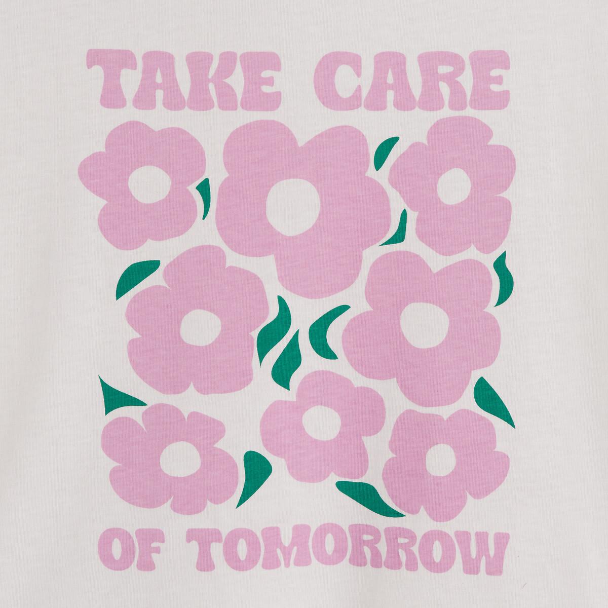 La Redoute Collections T-Shirt mit Blumenprint