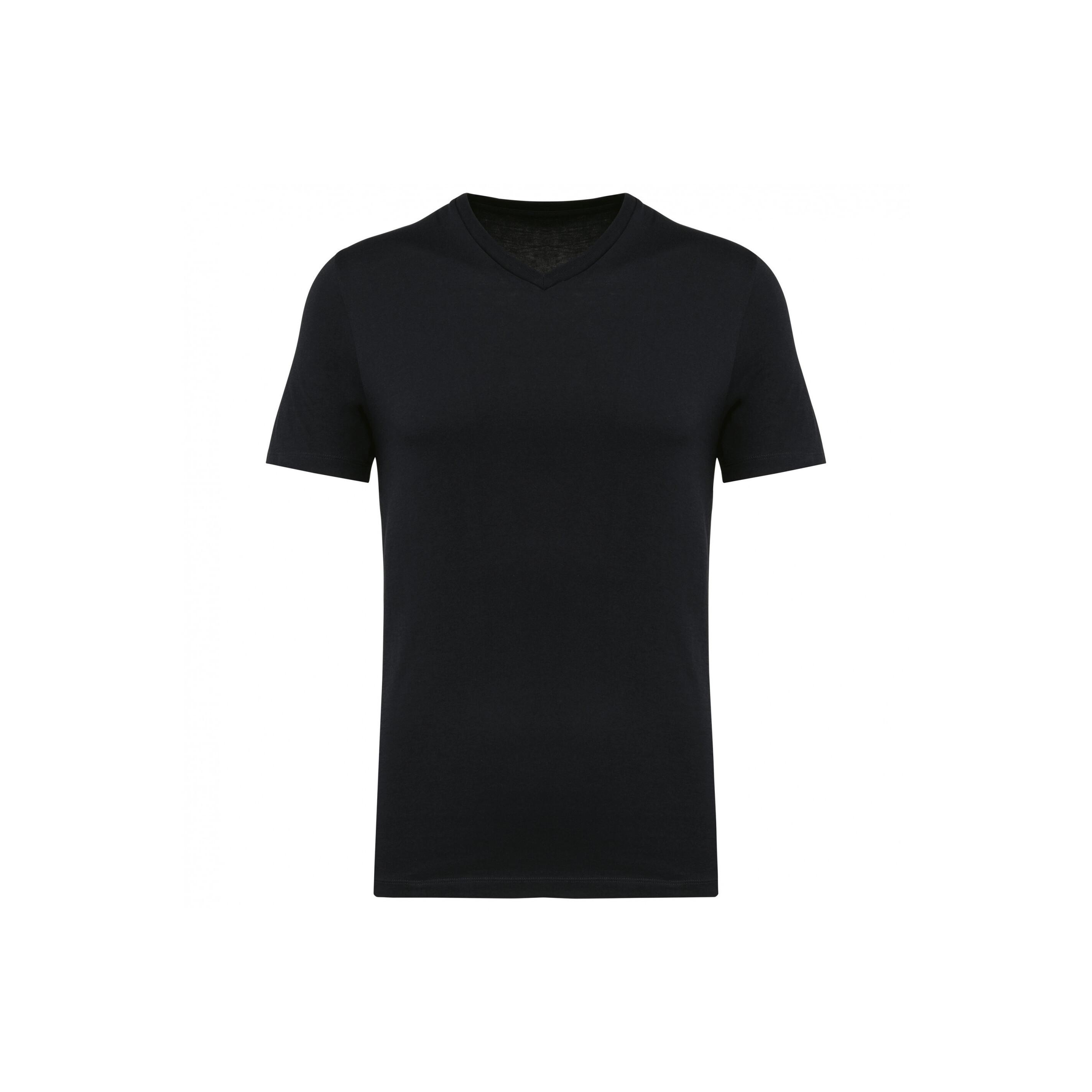 Kariban T-Shirt mit V-Ausschnitt