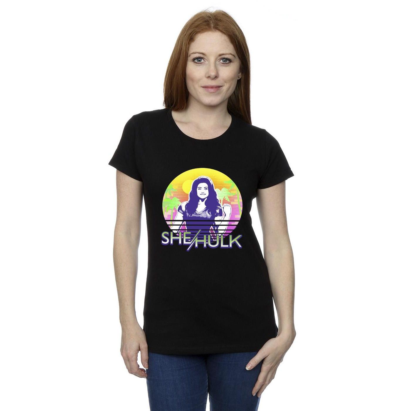 MARVEL SheHulk Attorney At Law Sunset Smile T-Shirt