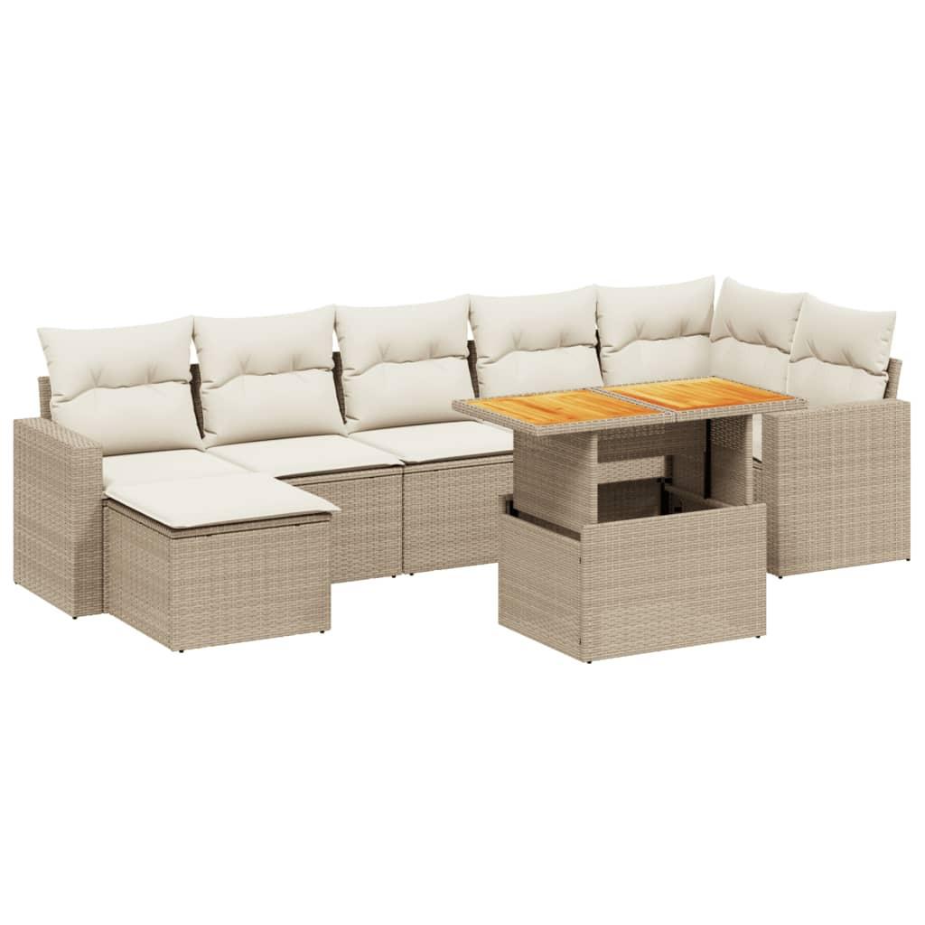 VidaXL Garten sofagarnitur poly-rattan