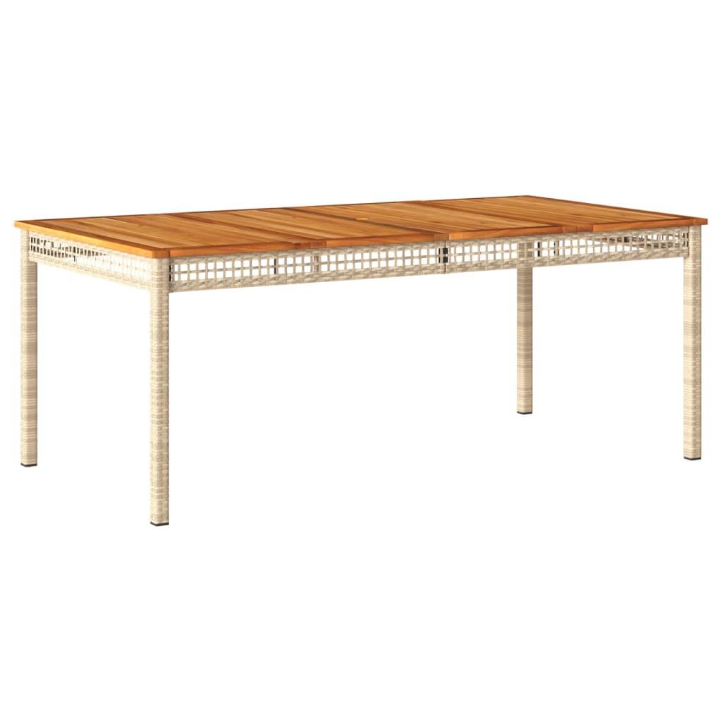 VidaXL Garten essgruppe poly-rattan