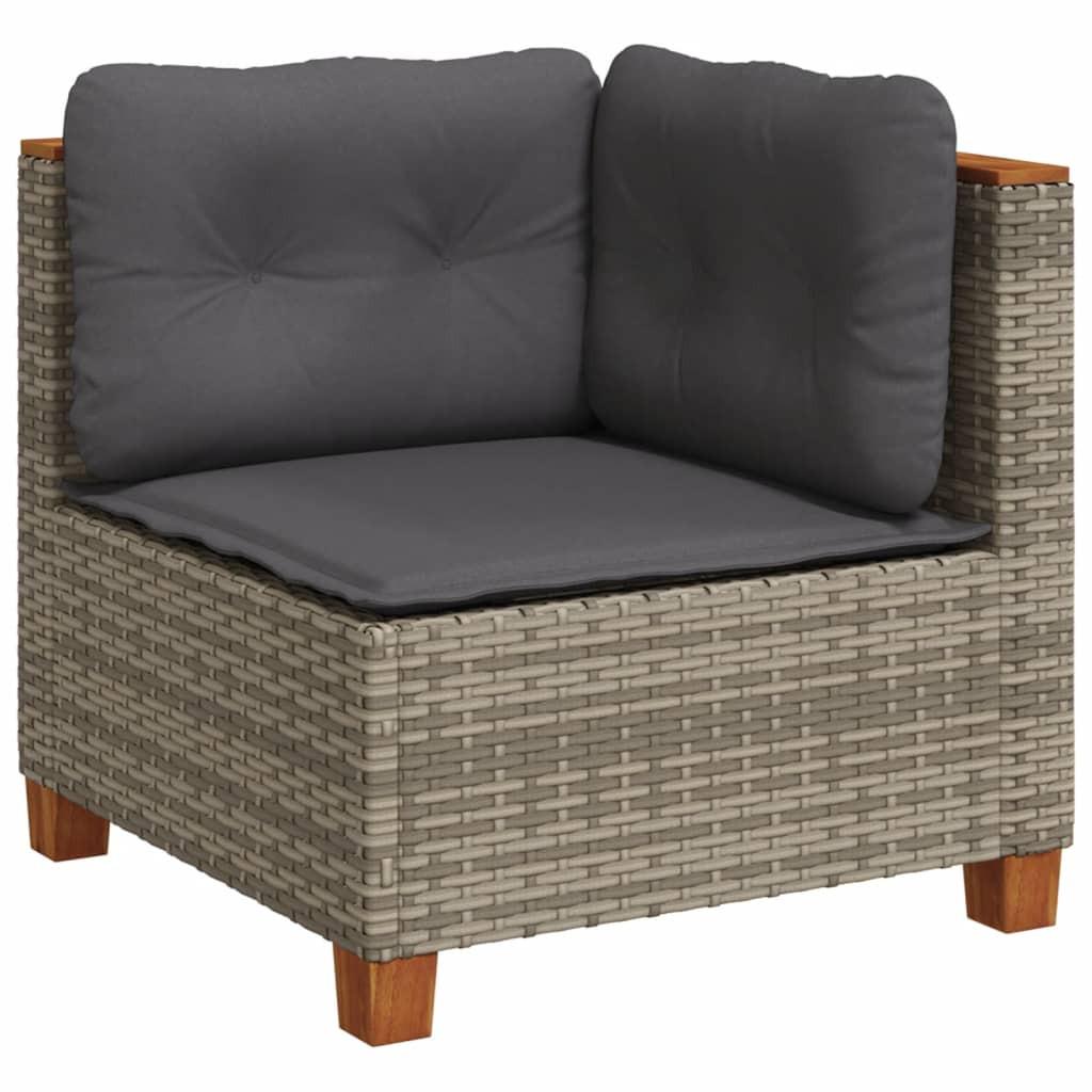VidaXL Garten sofagarnitur poly-rattan
