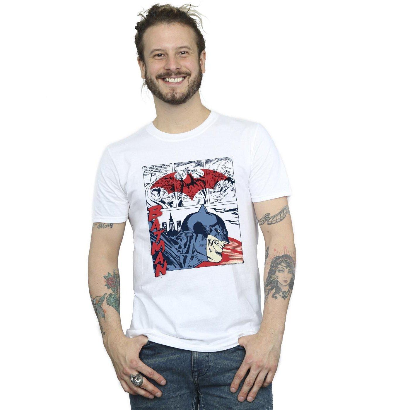 DC COMICS Batman Comic Print T-Shirt