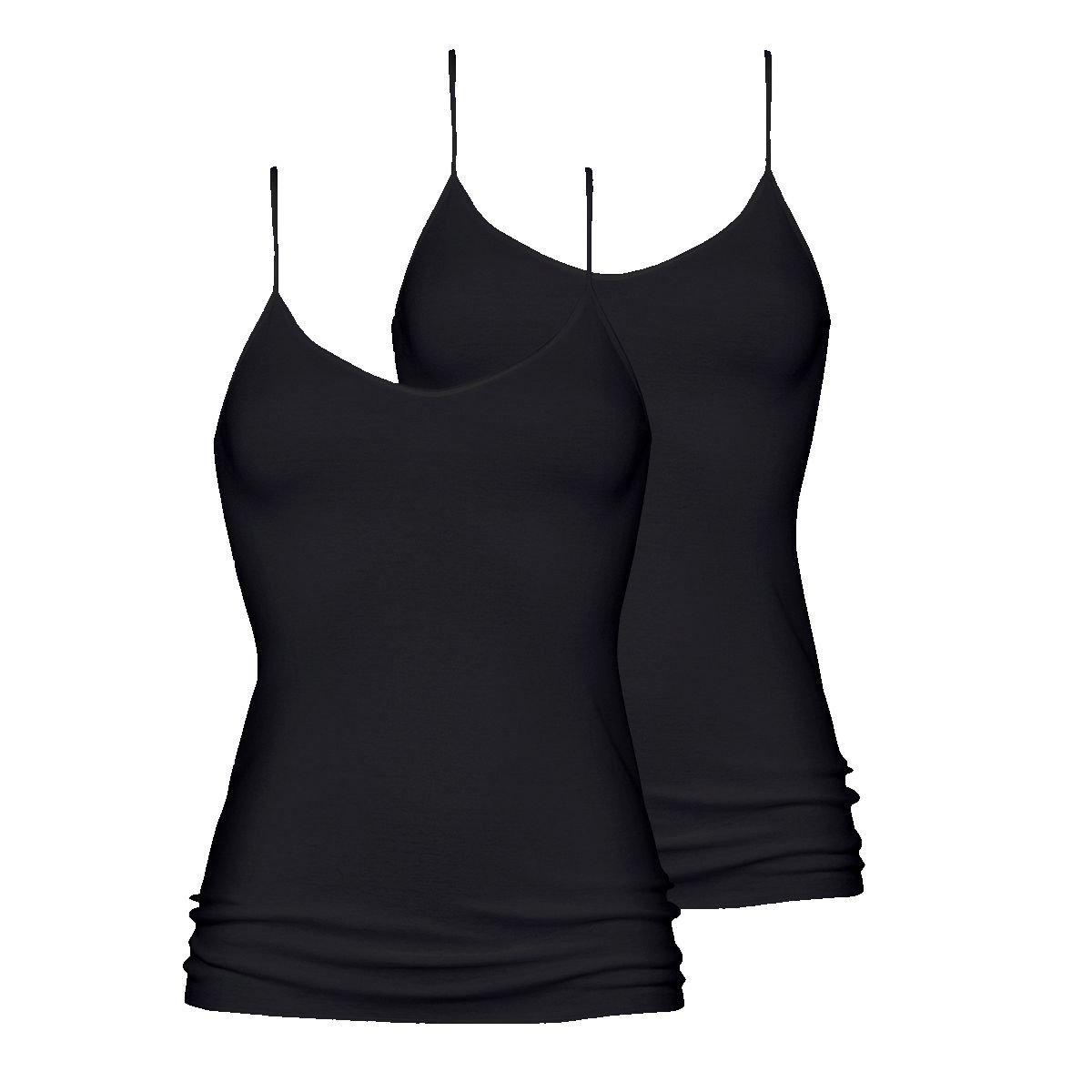 mey 2er Pack Noblesse - Spaghetti Top