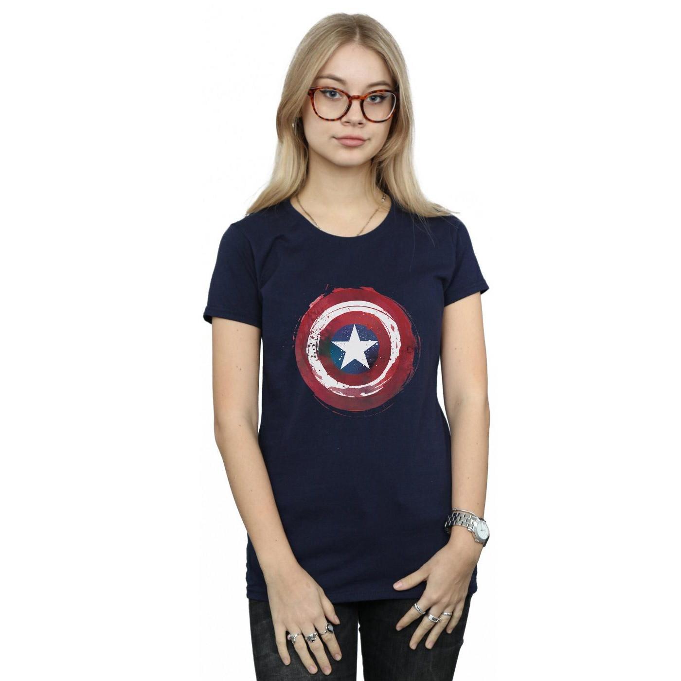MARVEL Captain America Shield Print T-Shirt