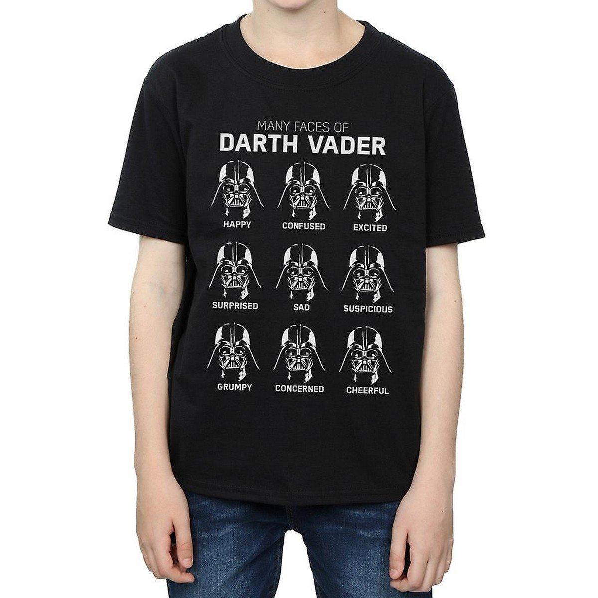 STAR WARS Many Faces Of Darth Vader TShirt