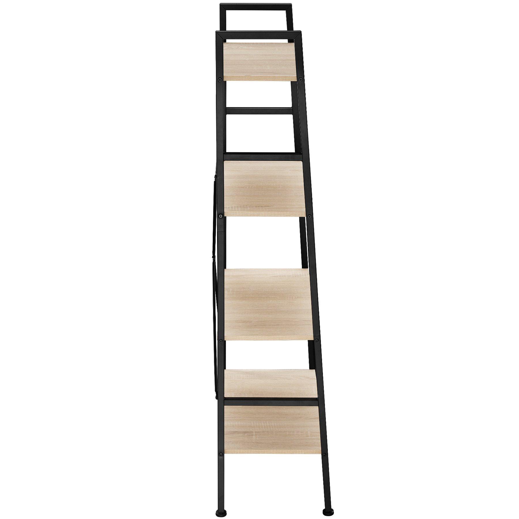 Tectake Leiterregal Liverpool 61,5 x 36,5 x 150cm