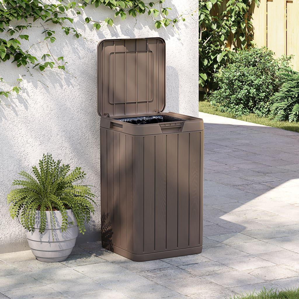 VidaXL Outdoor mülltonne polypropylen