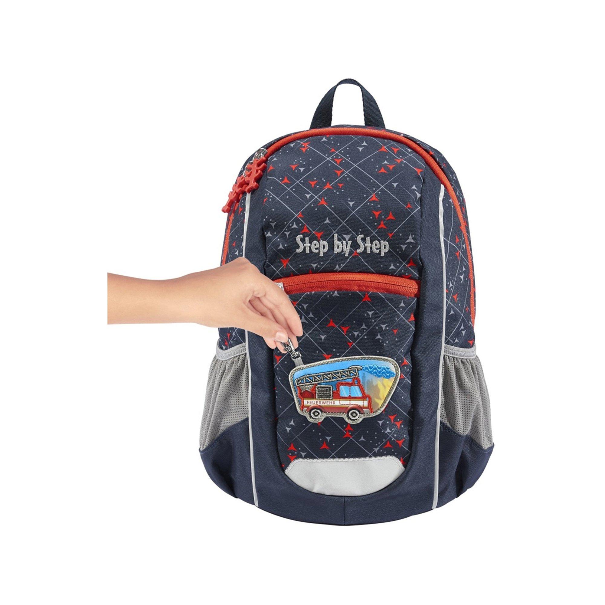 Step by Step Kindergarten Rucksack-Set, 2-teilig Fire Truck Finn