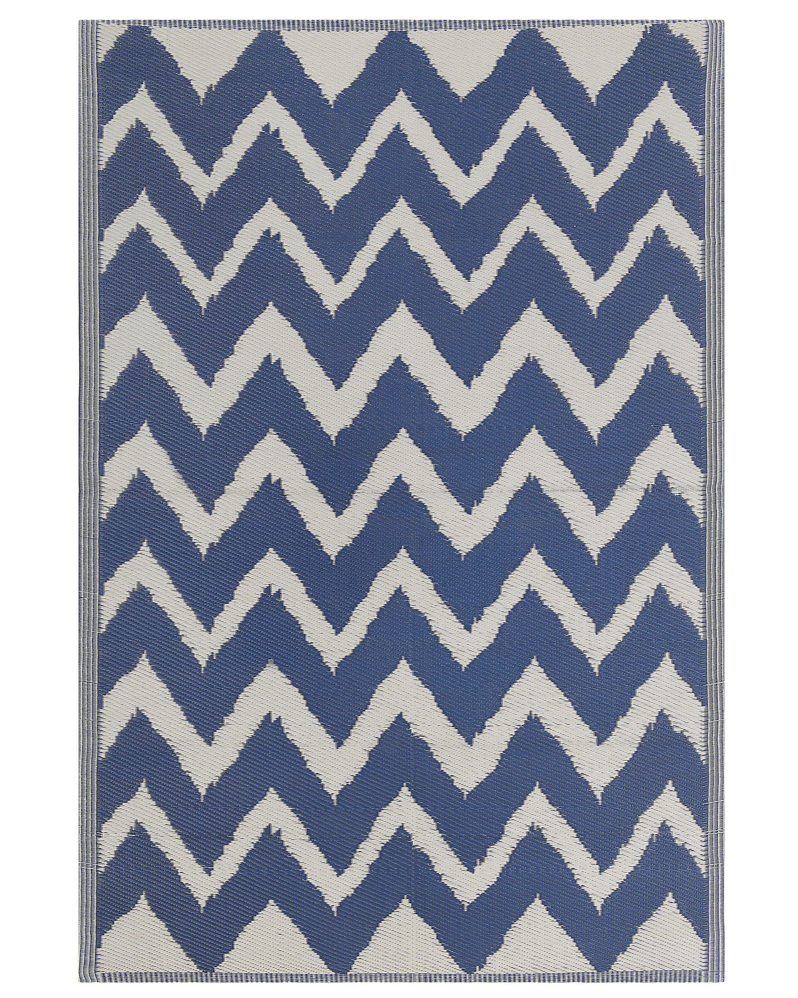 Beliani Outdoorteppich aus Polypropylen Modern SIRSA