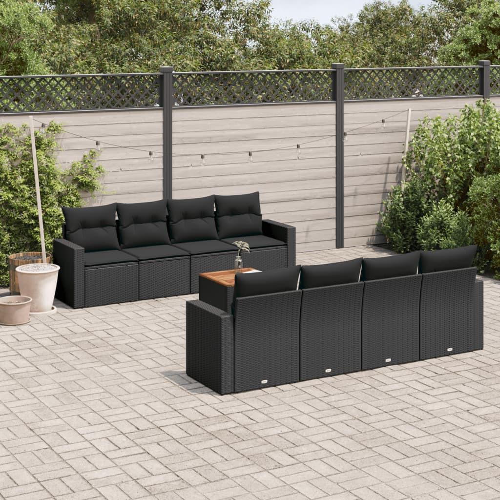 VidaXL Garten sofagarnitur poly-rattan