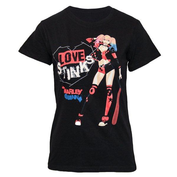Harley Quinn Love Stinks Harley Quinn T-Shirt