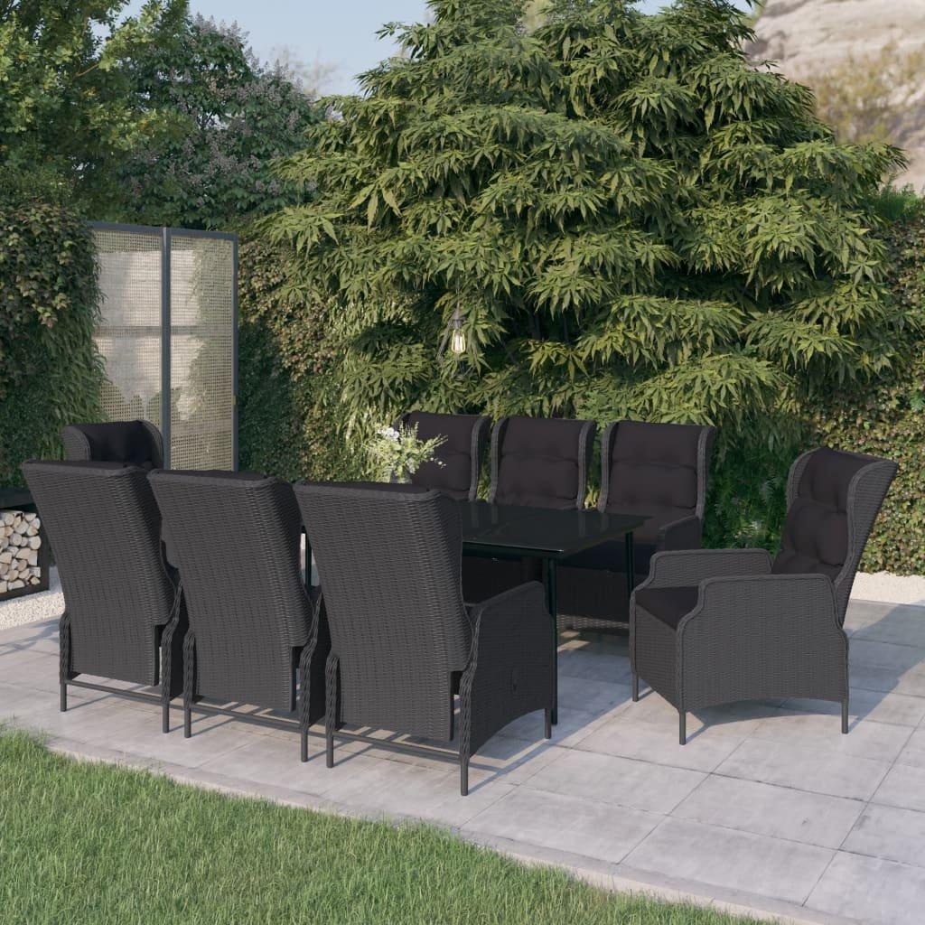 VidaXL Garten essgruppe poly-rattan
