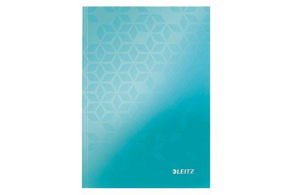Leitz LEITZ Notizbuch WOW A5 46271051 liniert, 90g eisblau