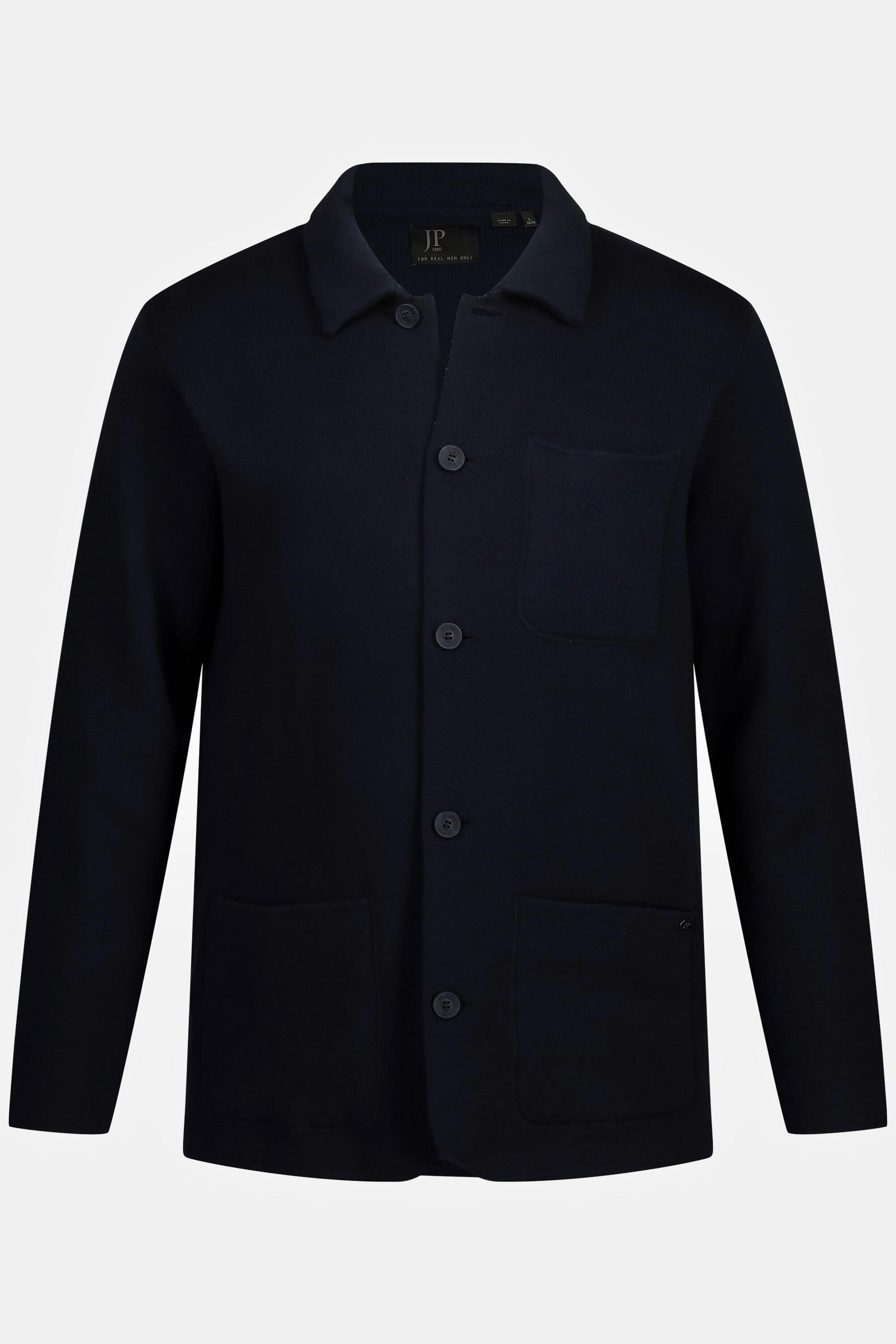 JP1880 Strickjacke FLEXNAMIC®, Sakko-Optik, 3 Taschen