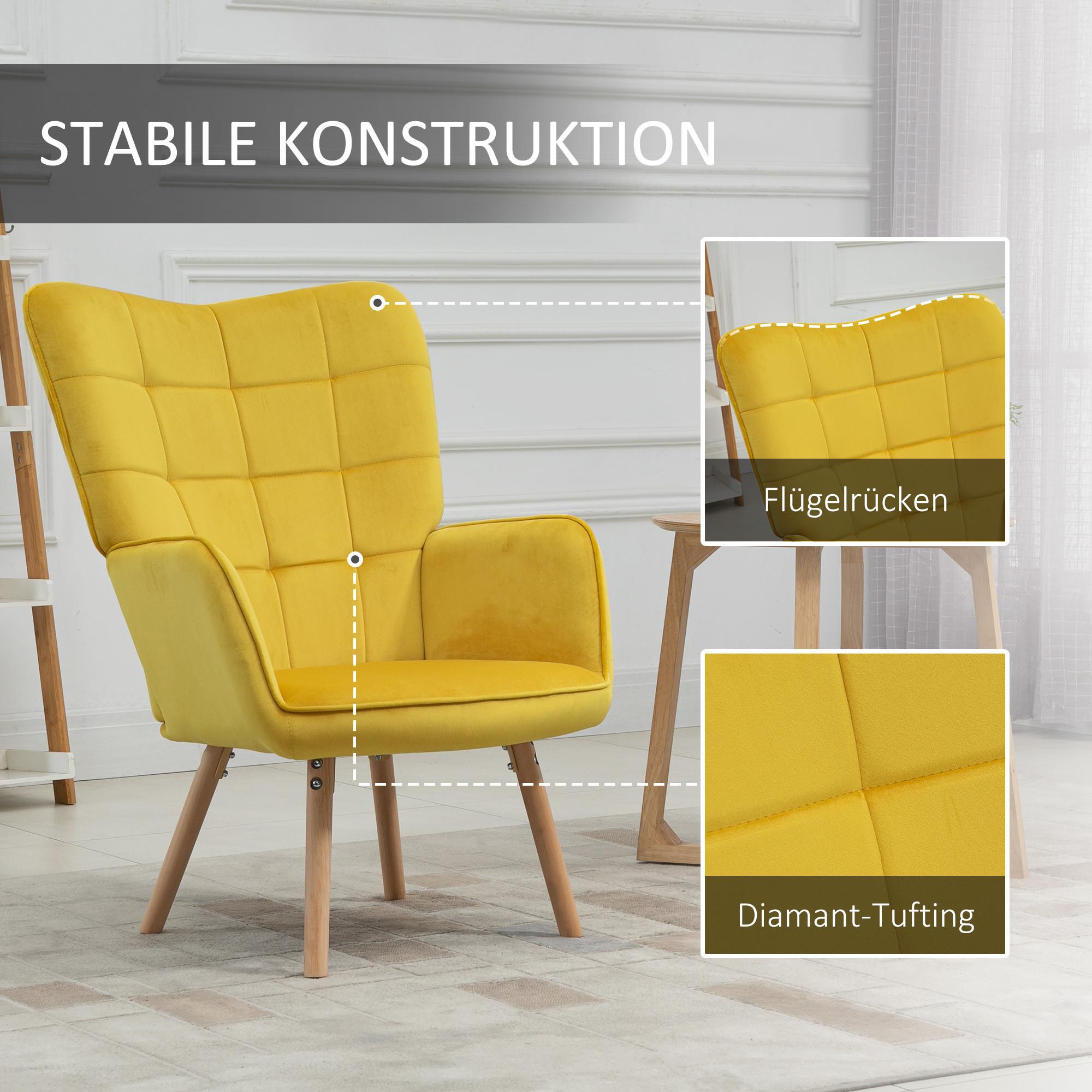 HOMCOM Ohrensessel
