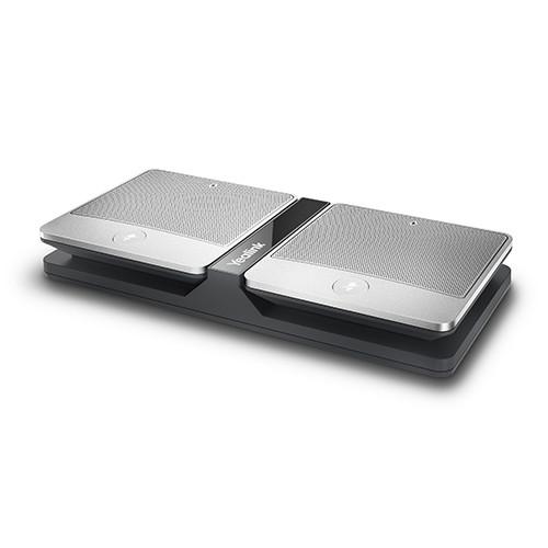 Yealink Yealink CPW90 Schwarz, Silber Konferenzmikrofon