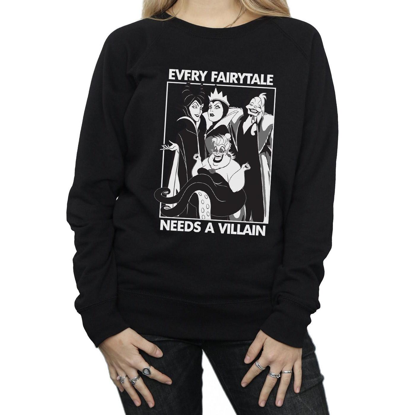 Disney PRINCESS Every Fairy Tale Needs A Villain Sweatshirt