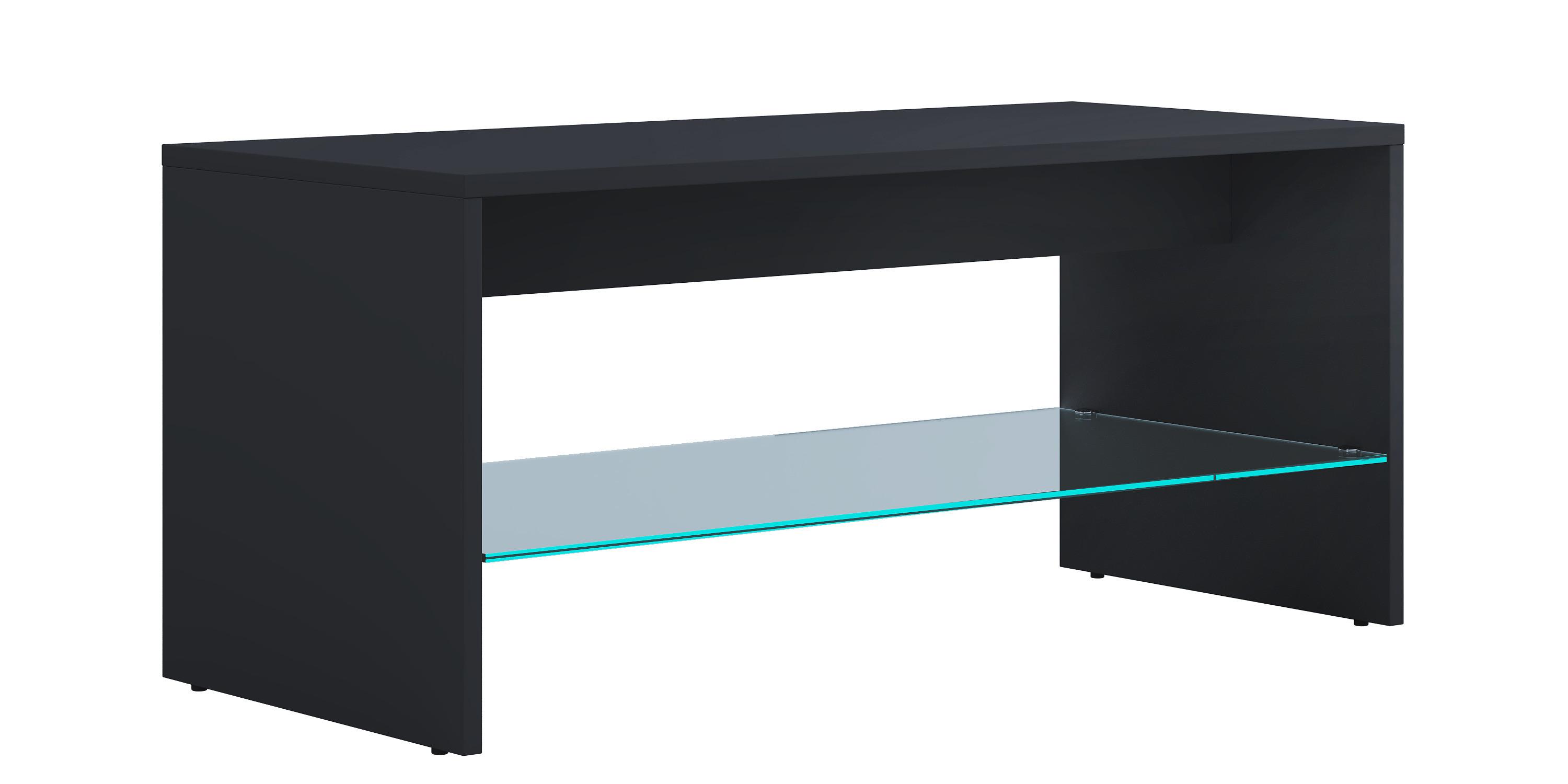 VCM Beistelltisch Glas Wisal