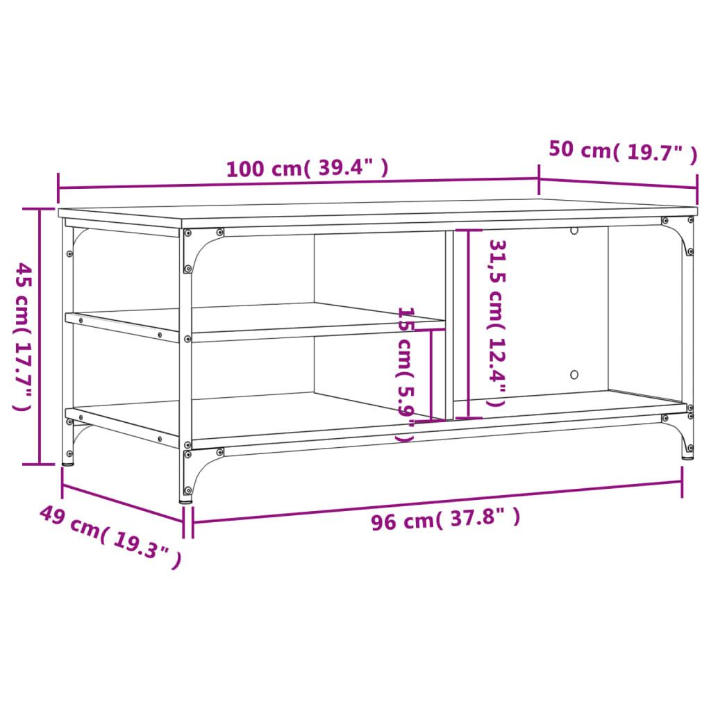 VidaXL Couchtisch holzwerkstoff