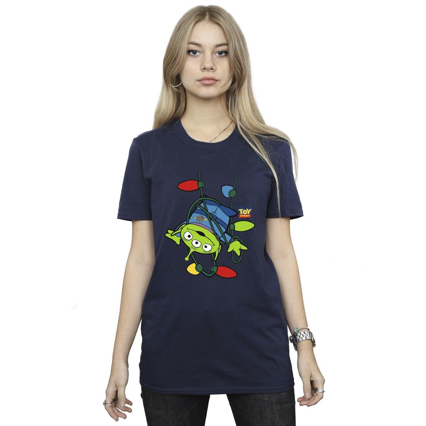 Disney Toy Story Alien Christmas Lichter T-Shirt