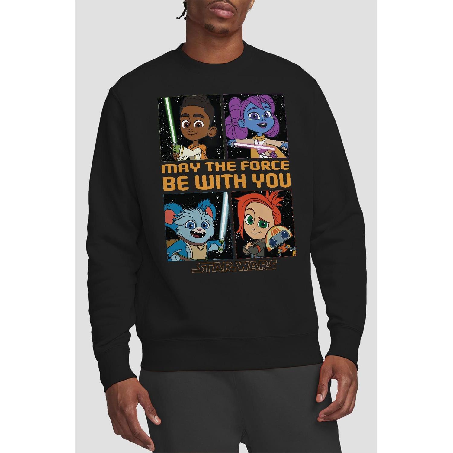 STAR WARS Young Jedi Adventure Among The Stars Sweatshirt