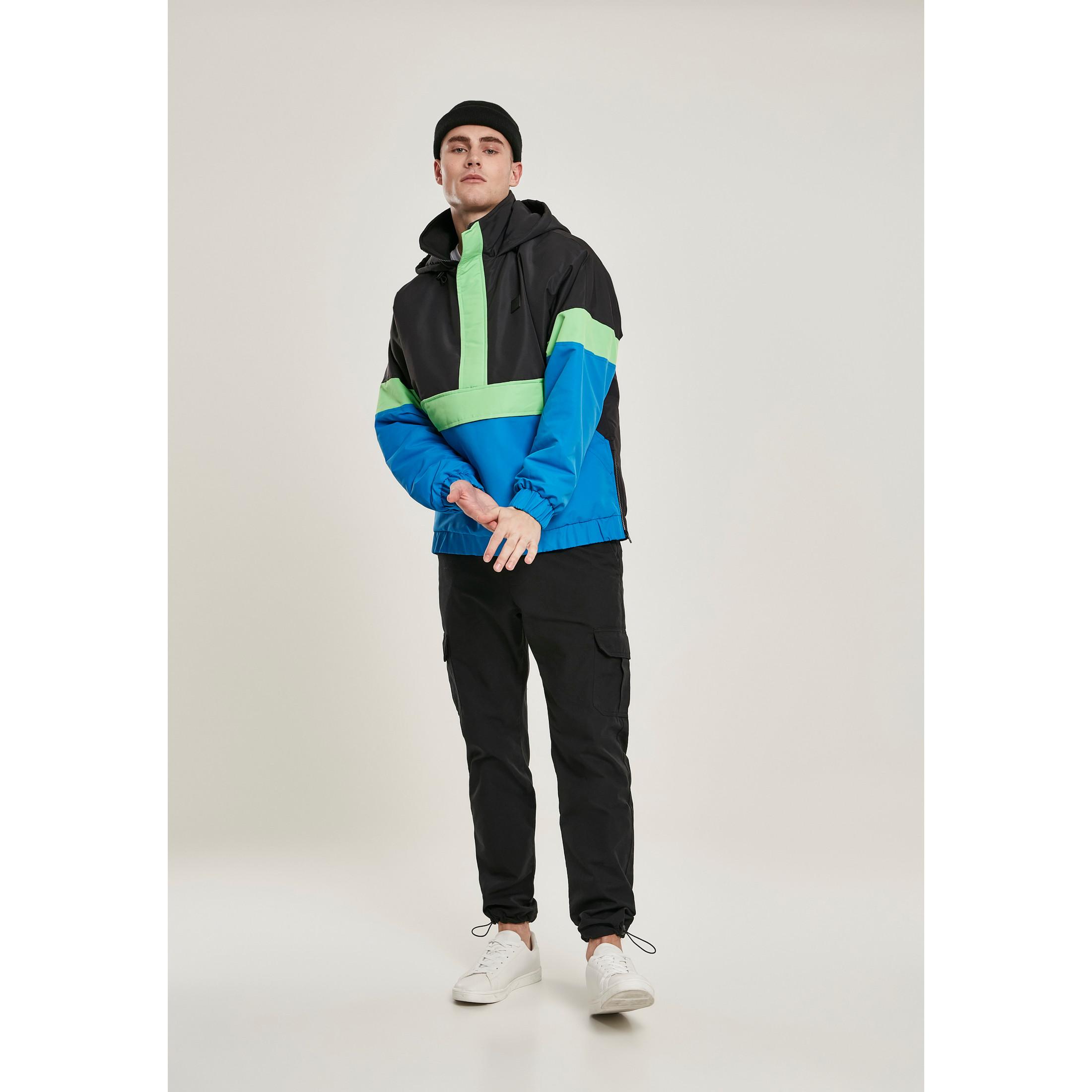 URBAN CLASSICS windjacke urban classic 3-tone neon