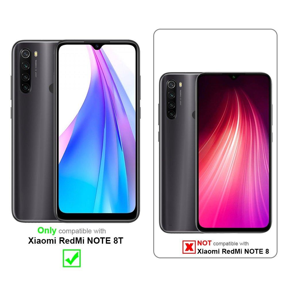 Cadorabo Hülle für Xiaomi RedMi NOTE 8T Magnetverschluss, Kartenfach