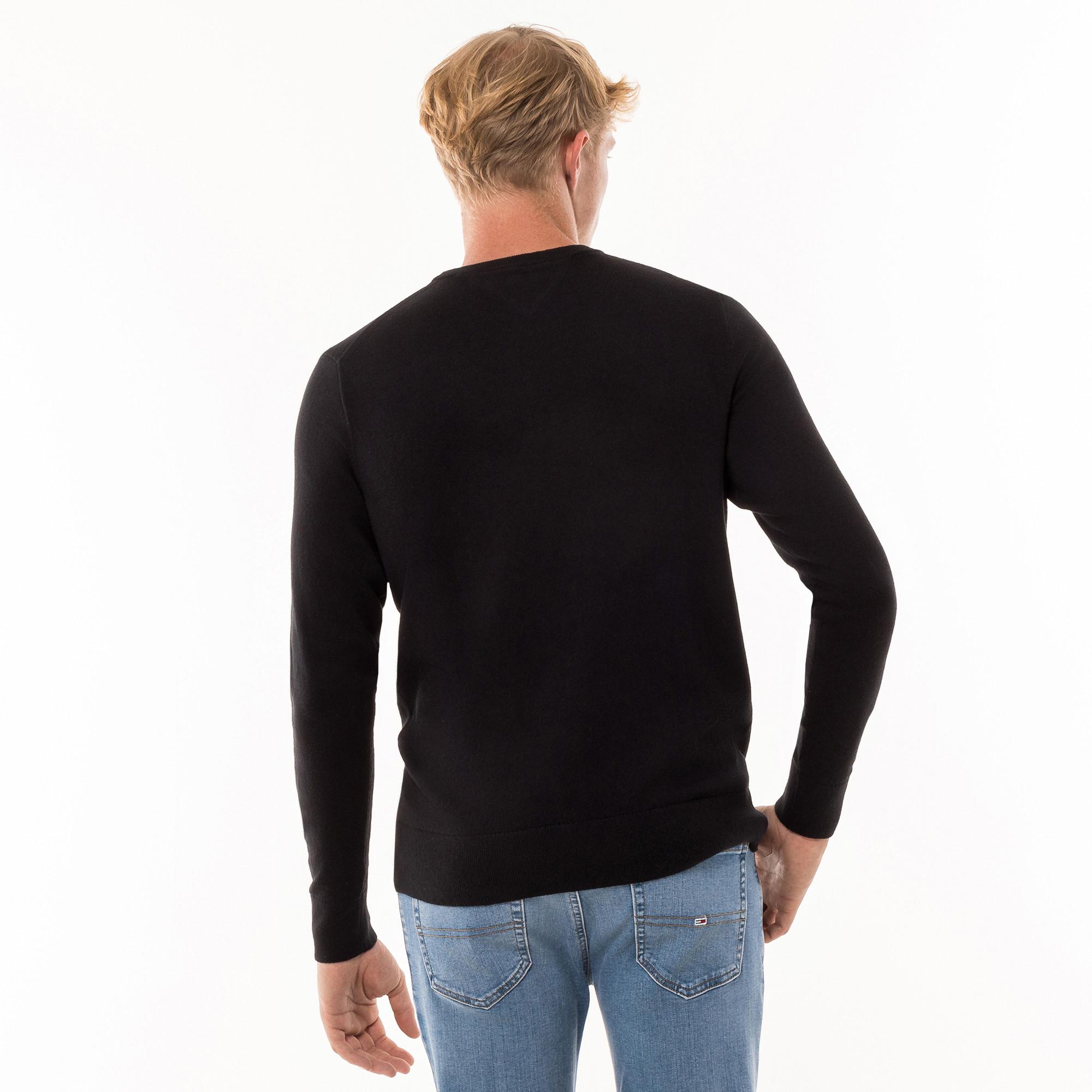 TOMMY HILFIGER PIMA ORG CTN CASHMERE CREW NECK Cashmere Pullover