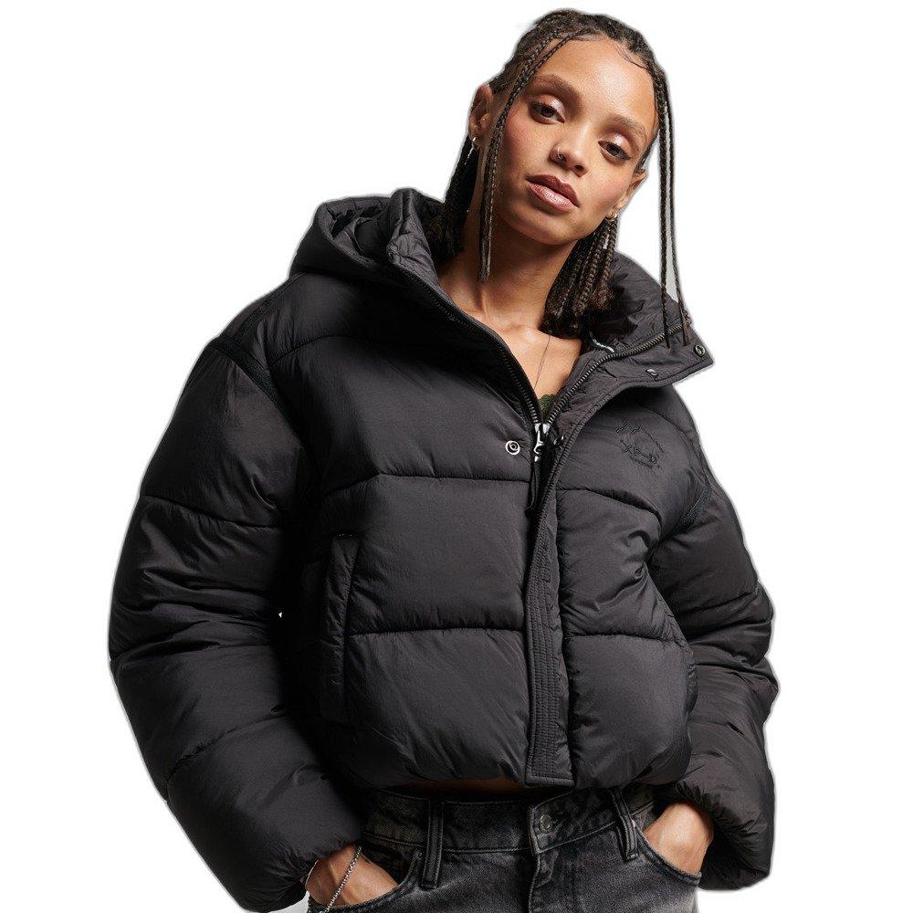 Superdry kurze daunenjacke cocoon