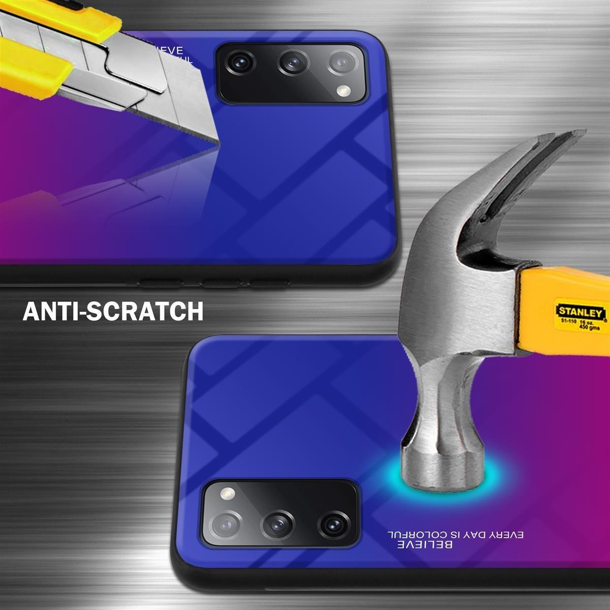 Cadorabo Hülle für Samsung Galaxy S20 FE Zweifarbig
