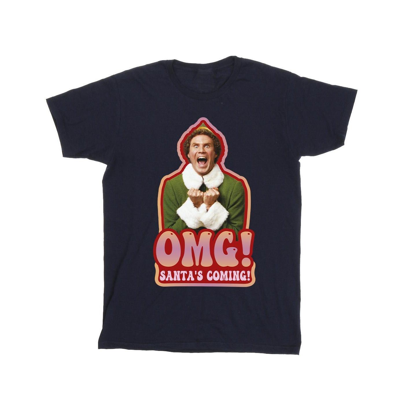 Elf Santa's Coming T-Shirt