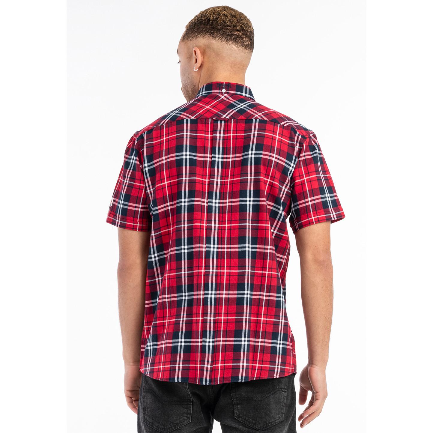 LONSDALE Brixworth Kurzarm Karohemd