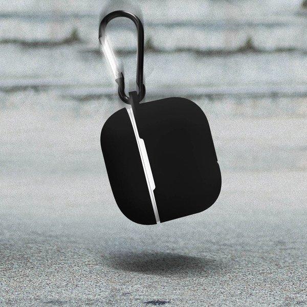 Avizar AirPods 3 Silikon Hülle Schwarz