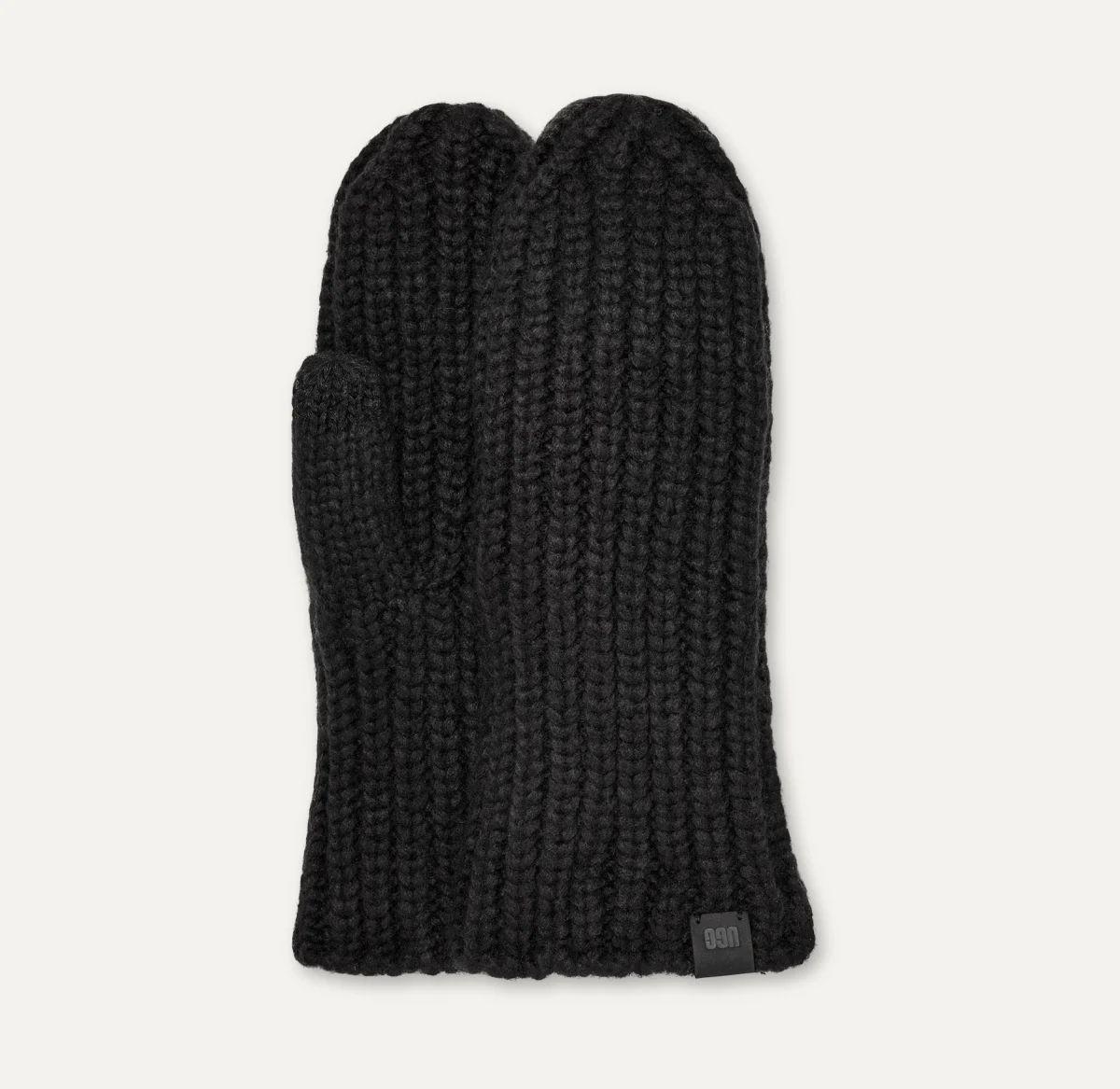 UGG W CHUNKY RIB MITTEN