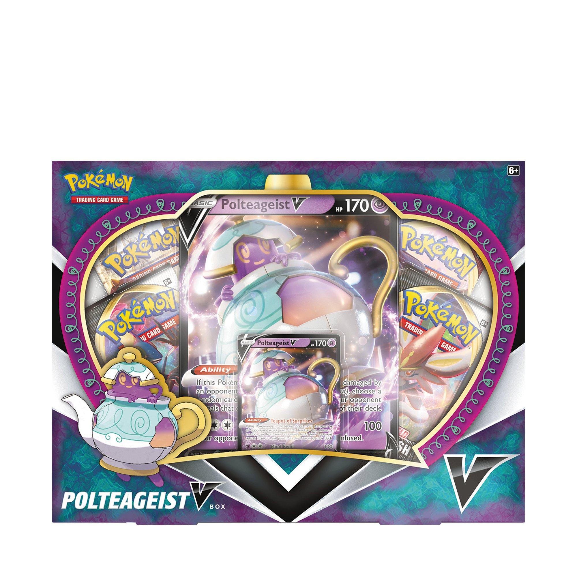 Pokémon Sword & Shield Rebel Clash Polteageist V Collection Box