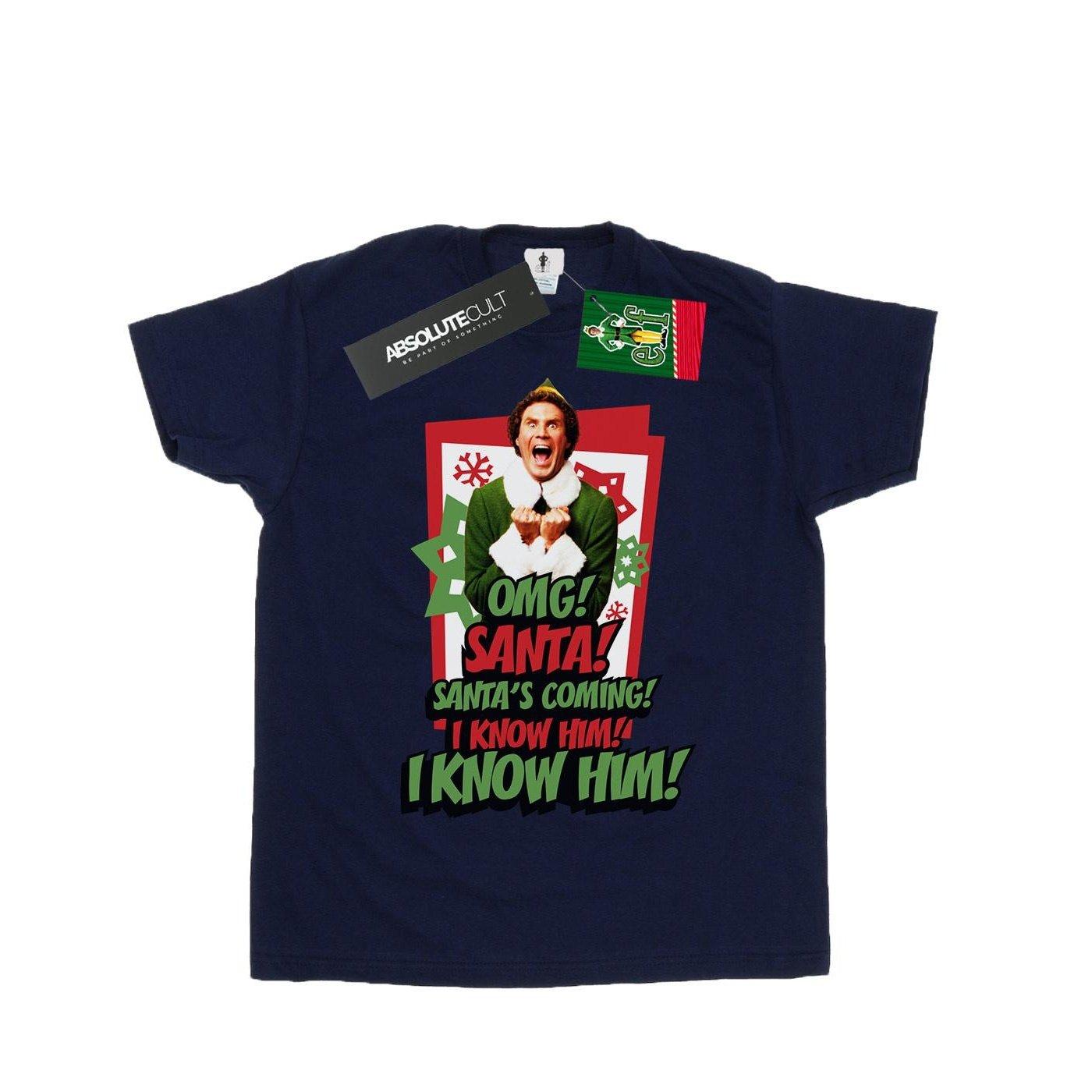 Elf OMG Santa TShirt