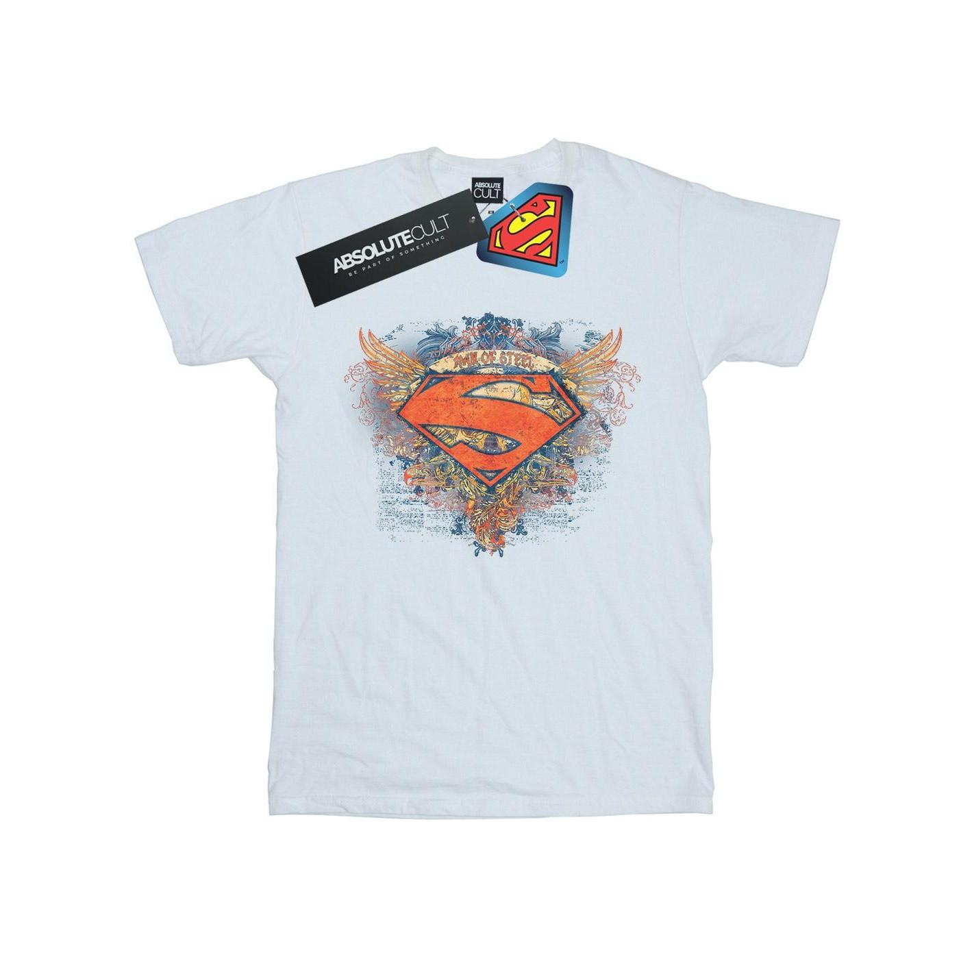 DC COMICS Superman Man of Steel Print T-Shirt