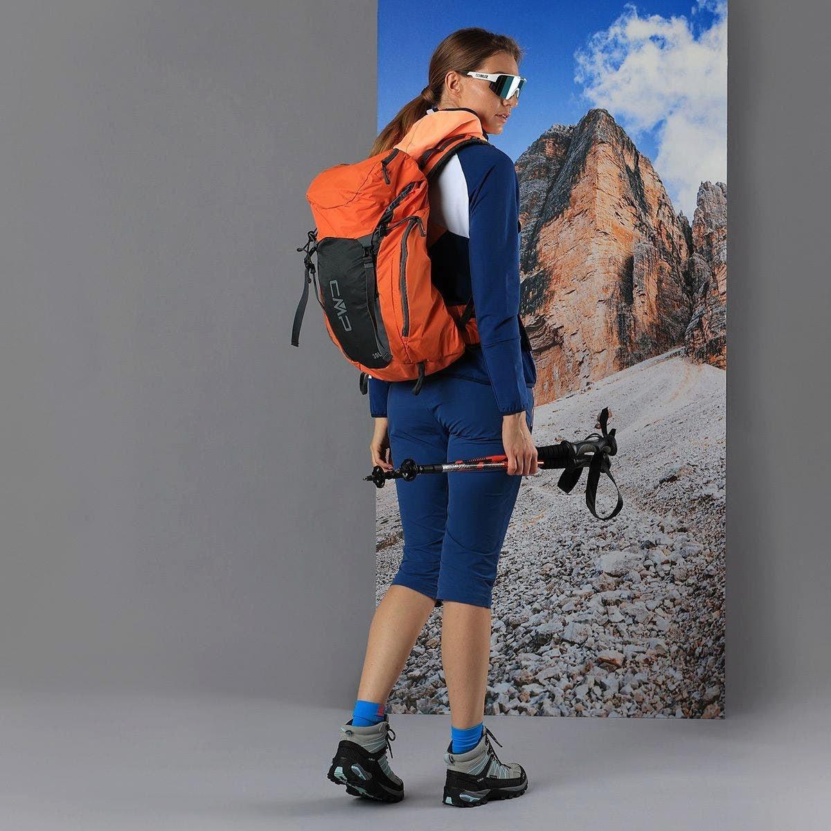 CMP damen hybridjacke mit kapuze