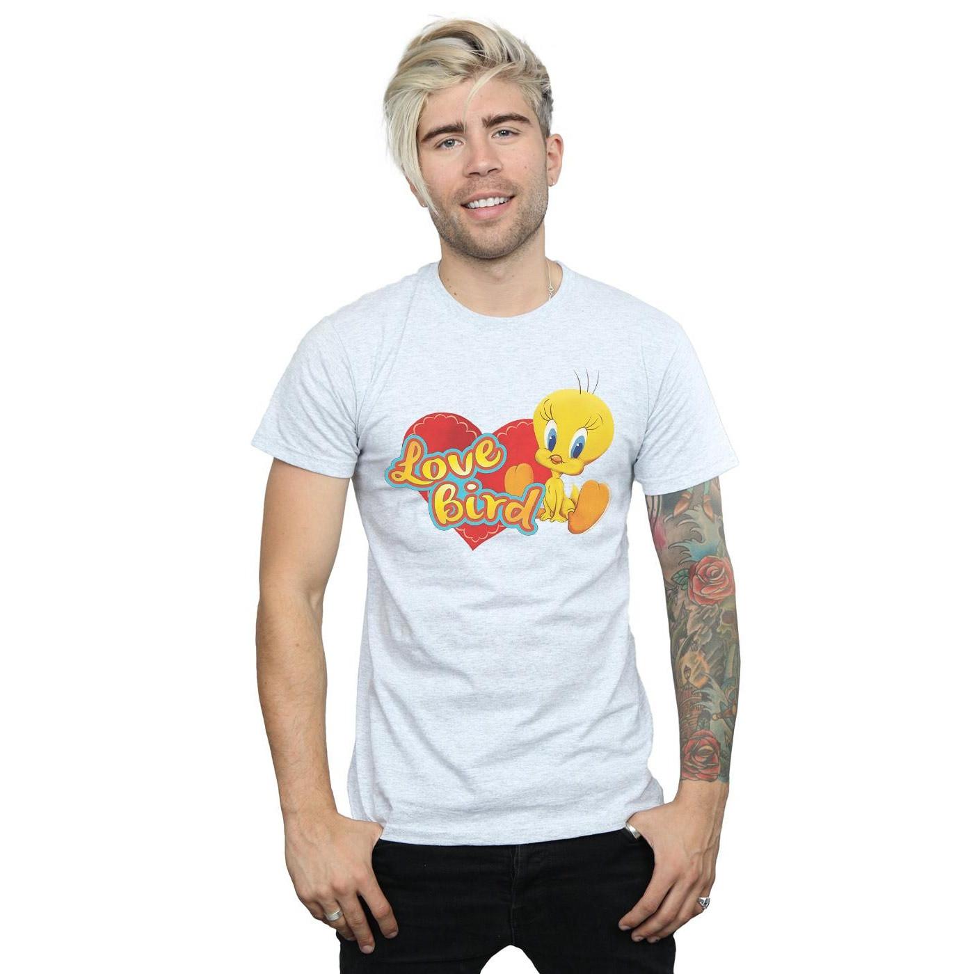 LOONEY TUNES Tweety Pie Valentine's Day Love Bird T-Shirt