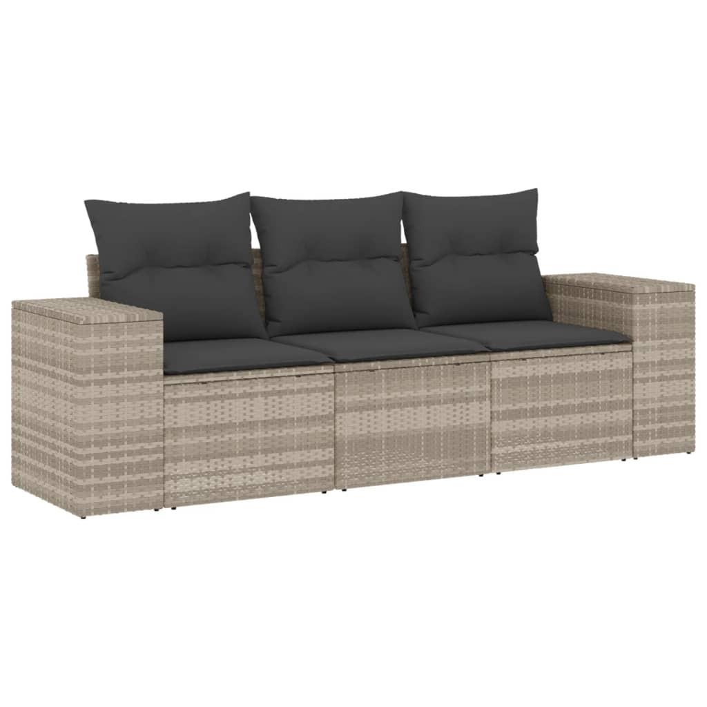 VidaXL Garten sofagarnitur poly-rattan