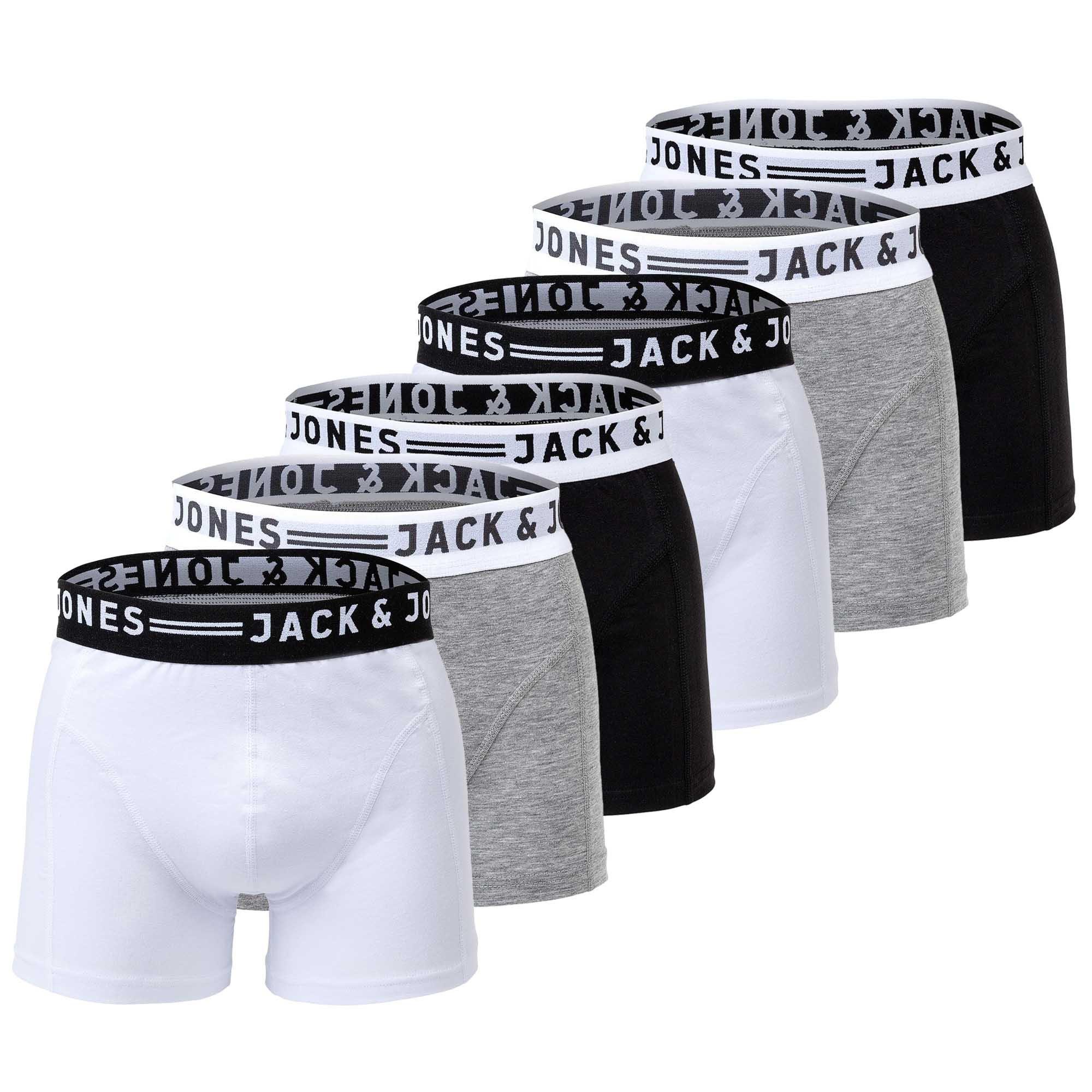 JACK & JONES Boxer Shorts, 6er Pack