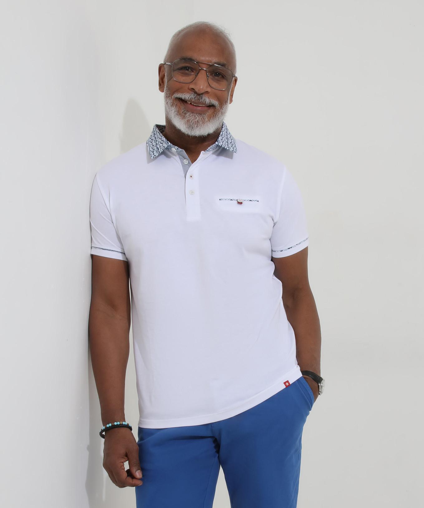 Joe Browns Polohemd mit Aztekenmuster
