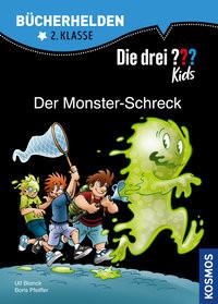 Die drei ??? Kids, Bücherhelden 2. Klasse, Der Monster-Schreck Pfeiffer, Boris; Blanck, Ulf; Saße, Jan (Illustrationen); Schmidt, Kim (Illustrationen) Gebundene Ausgabe