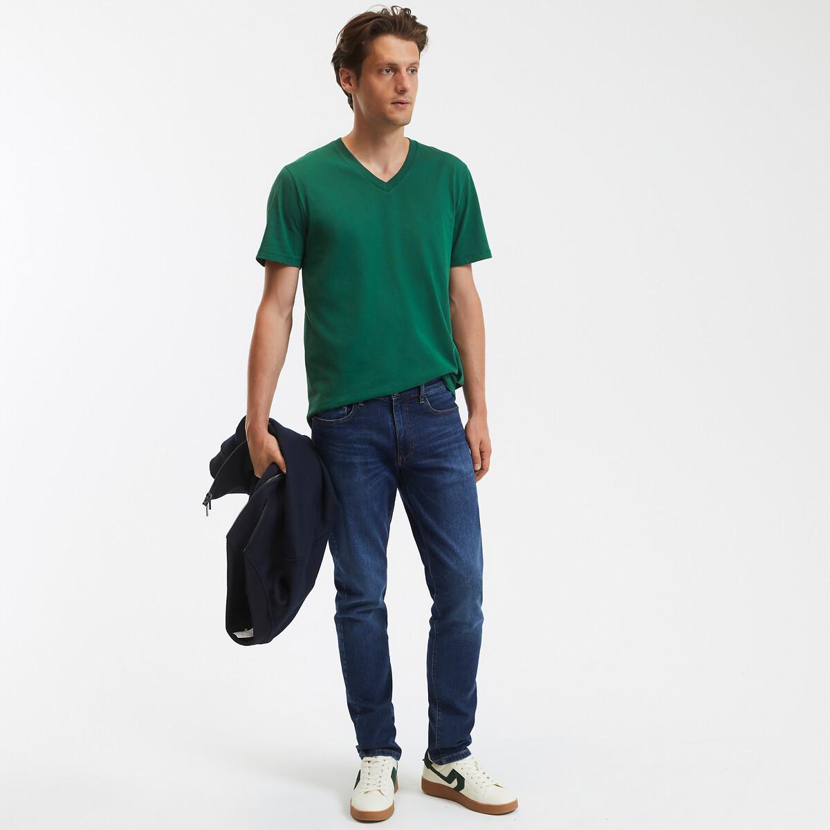 La Redoute Collections V-Ausschnitt Kurzarm T-Shirt