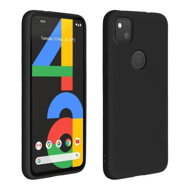Avizar Soft Hülle Google Pixel 4A Schwarz